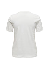 ONLY DROP5 Only T-Shirt Donna Bianco Bianco